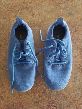 Allbirds Smallbirds All Blue Wool Runners Size 1